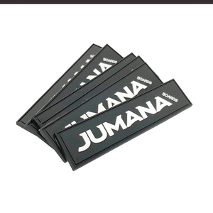 Étiquette en silicone personnalisée multicolore 2D pour presse à chaud, badge en PVC souple 3D en relief pour vêtements et couvre-chefs - Product Image 3