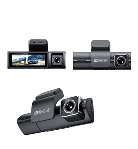 Dash Cam con Schermo IPS da 3,2 Pollici, Tripla Lente, Visione Notturna, GPS, Monitoraggio Parcheggio, Scatola Nera per Auto - Product Image 1
