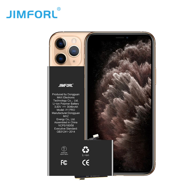 OEM 3350mAh High Capacity Lithium Ion Internal Battery for 11 Pro (IP-13) Mobile Phone UN38.3 CE ROHS Certified Stock