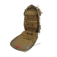 Chinook Style Squad Tactical Medic Sac à dos avec pochettes détachables à l'intérieur du panneau avant Molle Airway Burn Care
