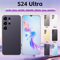 S24 Ultra 16GB 1TB Almacenamiento 5G Teléfono Celular Resistente a Golpes Pantalla OLED HD 120Hz Batería de Larga Duración Negocios Europa Escuela Venta al por Mayor