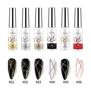 JTING New Design Nail Art Liner Gel Polish <b>Set</b> 24/36/120 Colors Nail Art Pull Line Nail Glue <b>Paint</b> Painting Gel OEM Own Brand - Product Image 4