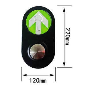 Luci di Segnalazione di Sicurezza Stradale Personalizzate con Freccia, Interruttori Magnetici, Pulsanti di Segnalazione Pedonale alle Incroci - Product Image 2