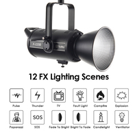 TOLIFO 230W LED lumière continue X-220B DMX APP contrôle photographie éclairage bicolore COB Studio vidéo lumière