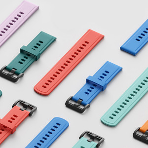 Correa de silicona para reloj <span class=keywords><strong>Amazfit</strong></span> GTS4 Mini GTR <span class=keywords><strong>3</strong></span> <span class=keywords><strong>Pro</strong></span> 42 47 mmGTR2 <span class=keywords><strong>GTS</strong></span> <span class=keywords><strong>3</strong></span> GTS2, correa de goma de liberación rápida de 20mm y 22mm - Product Image 3