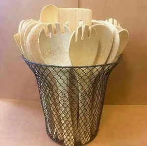 Tre Đồ Dùng Đặt 6 Pcs Nhà Bếp Nấu Ăn Công Cụ Cho Không Dính Chậu Chảo Đồ Nấu Nướng Thìa Trộn Đồ Dùng Tre Bộ Đồ Ăn - Product Image 4