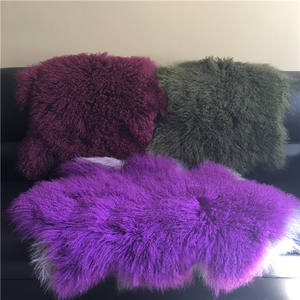 <span class=keywords><strong>Prix</strong></span> de gros des peaux de fourrure <span class=keywords><strong>d</strong></span>'<span class=keywords><strong>agneau</strong></span> rose poils longs bouclés - Product Image 4