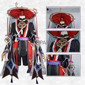 Scaramouche Wanderer deea Baizhu Costume Cosplay <span class=keywords><strong>Genshin</strong></span> impatto 2025 nuovo personaggio completo Set per adulti Ecowalson - Product Image 3