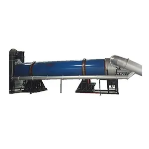 High capacity Industrial Horizontal Coffee Waste Drying Machine Sawdust Rotary Drum Dryer