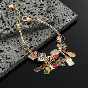 ขายดีคนรักพูดตอนนี้เที่ยงคืนอัลบั้มเพลงจี้ห้อยสร้อยข้อมือเครื่องประดับทองเหลืองของขวัญสำหรับแฟนๆ - Product Image 6