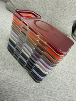 Coques de téléphone portable antichoc IMD dégradées mates magnétiques robustes en TPU PC TPE pour iPhone 16 17 18 Pro Max