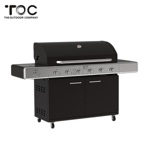Multifunción exterior de hierro fundido Lado de Gas quemador de Venta caliente de <span class=keywords><strong>la</strong></span> parrilla de <span class=keywords><strong>la</strong></span> barbacoa parrilla de Gas - Product Image 1
