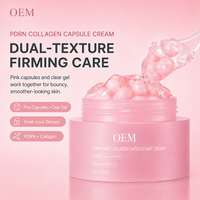 Crème hydratante pour le visage en capsules, collagène PDRN ADN de saumon de haute qualité, rajeunissante, éclatante et raffermissante, fournisseur d'usine en gros