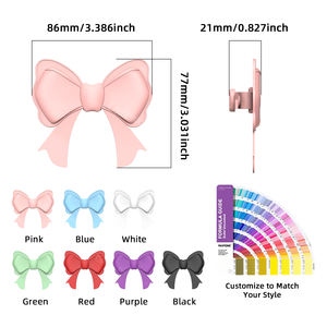 Accessoires en silicone mignons <span class=keywords><strong>pour</strong></span> écouteurs OEM, décorations d'écouteurs avec un joli nœud <span class=keywords><strong>pour</strong></span> les casques de jeu - Product Image 4