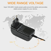 Adaptateur secteur mural ETL CB CE FCC SAA 5V 6V 9V 12V 15V 20V 24V, alimentation à découpage 0.5A 1A 2A 3A, adaptateur secteur AC DC