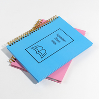 Vente en gros de carnets personnalisés, impression durable de papier et de carton à couverture rigide, carnet de notes de journal pour le bureau