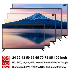 Téléviseurs intelligents sans cadre à bord étroit OEM d'usine 17 19 22 24 32 40 42 43 50 55 60 65 pouces <span class=keywords><strong>4k</strong></span> pour hôtels et maisons - Product Image 6