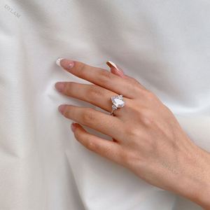 Dylam <b>Ring</b> Couples <b>Set</b> for Females Big Luxury Expensive <b>Silver</b> Wedding <b>Rings</b> Couple Price <b>Silver</b> Wedding <b>Rings</b> - Product Image 4