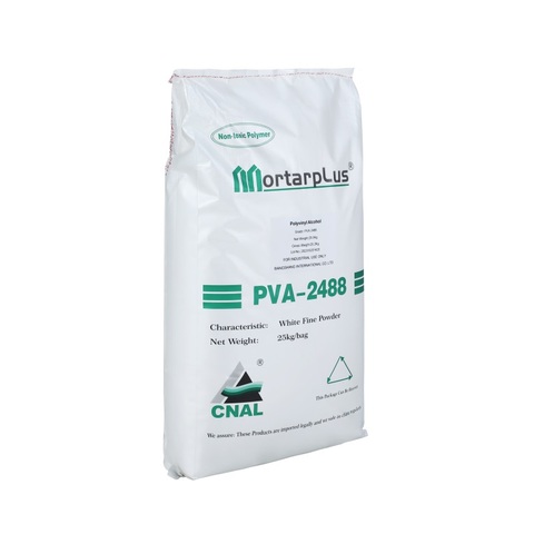 Pva Powder for Construction Good Adhesion Film Forming Plastering Mortar Crack Resistant Pva 2488
