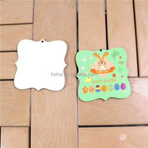 MDFSUB Ornements de Noël en bois de qualité supérieure personnalisés en MDF vierge pour l'impression par sublimation Décoration de Noël écologique et durable - Product Image 5