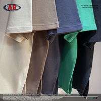 Ensemble T-shirt et Pantalon Homme Respirant en Tissu Gaufré 260g Coupe Ample à Manches Courtes Style Urbain