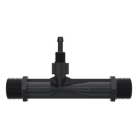 Mini Inyector Venturi HH-F20, Material PVDF, Tubo Venturi, Medidor Venturi