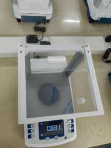 고정밀 실험실 전자 저울 220g/0.1mg 디지털 분석 저울 - Product Image 2