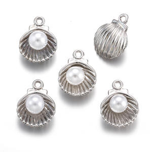 Accessoires de mode DIY polyvalents : Coque en alliage de zinc avec perle pour la création de bijoux (bracelets et boucles d'oreilles) - Product Image 6