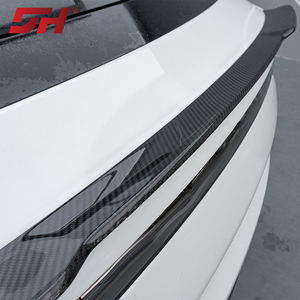 Alerón medio trasero <span class=keywords><strong>TKT</strong></span> de fibra de carbono para coche para Porsche Cayenne 9Y0 COUPE 2018-UP - Product Image 6