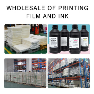Cold Transfer Logo Pet Golden Silver <b>A3</b> White Roll Uv Printing Service Film Ab Uv Dtf Printer Ab Film for Label Sticker - Product Image 6