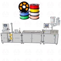 AFE16 mesin pembuat filamen 3D PLA ABS TPU PETG garis produksi ekstruder