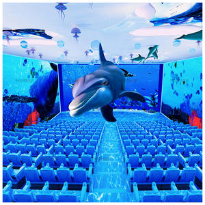 2025 nuevo VR tema cine océano serie 5D 7D 9D cine simulador de vuelo gran multijugador realidad Virtual Simulador de movimiento - Product Image 1