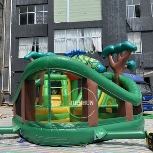 <span class=keywords><strong>2020</strong></span> Offre Spéciale Forêt Thème Château Combo gonflable Toboggan château Gonflable pour enfants - Product Image 6