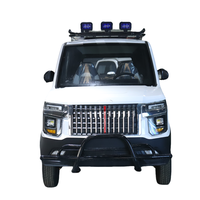 SUKE 1500W Mini Voiture Électrique 4 Roues Véhicule à Basse Vitesse Nouvelle Énergie 45km/h Autonomie 100km Batterie Plomb-Acide Commuter Urbain