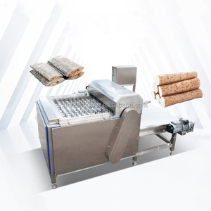 Machines polyvalentes de traitement du poisson carpe crucian cube Cutter hairtail saury segment machine à trancher prix d'usine - Product Image 1