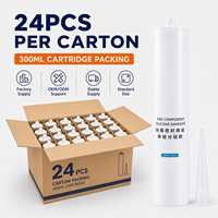 Silicone RTV neutre stable de 300 ml pour l'étanchéité et le collage des câbles, silicone à faible odeur pour les assemblages de relais, silicone flexible
