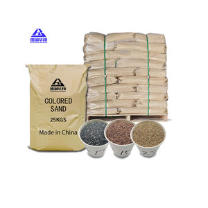 Sable coloré à haute résistance des couleurs pour la décoration <span class=keywords><strong>de</strong></span> sols en époxy et <span class=keywords><strong>de</strong></span> terrazzo, sable coloré naturel pour l'aménagement paysager et la mosaïque - Product Image 4