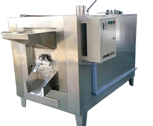 Rôtissoire à noix pour boulangeries et restaurants, machine commerciale automatique à tambour rotatif pour divers fruits secs, céréales et graines de soja - Product Image 1
