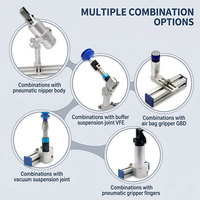 Connecteurs de profil pour bras robotique SMBE, raccords de cylindre, accessoires de fixation robustes pour gabarits