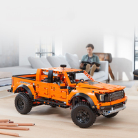 Garçons jouets nouvelle voiture technique F1 RC voiture modèle MOC blocs de construction bricolage Sport véhicule plastique briques jeu cadeaux