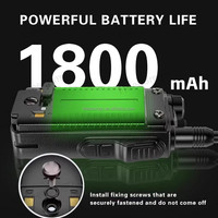 Talkie-walkie portable BF-18H 10W GMRS avec GPS, radio AM/FM/NOAA, bande aérienne, étanche et anti-bruit