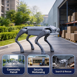 Robot Perro de Vigilancia para Obras de Construcción con Monitoreo de Trayectoria en Tiempo Real y Control Remoto para Mapeo de Zonas Peligrosas - Product Image 2