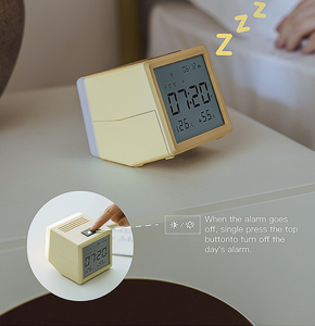 Digital LED <strong>Alarm</strong> Electronic Desktop <strong>Clock</strong> with <strong>Temperature</strong> Display Multi-functional Night Light Bedside <strong>Alarm</strong> <strong>Clock</strong> - Product Image 6