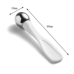 ช้อนโลหะสีขาวราคาส่งถูกสำหรับครีมบำรุงผิวรอบดวงตา - Product Image 3