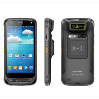 Chainway C71 Lector UHF RFID incorporado 5,2 ''Android PDA de mano construido con Zebra SE4710 Escáner de código de barras Huella digital opcional