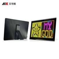 Accesorios para Automóviles, Panel de Píxeles LED Matrix, Control Remoto RGB Programable, Luces Indicadoras de Ojos de Demonio, Luces LED para Camiones