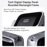 Cargador Rápido de 22.5W y 10000mAh, Banco de Energía Magnético Inalámbrico con Cable Integrado, Banco de Energía Magnético PD