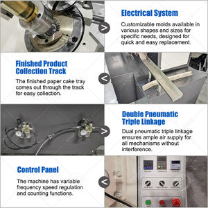 Machine automatique ORME pour la fabrication de moules à muffins, de moules à cupcakes et de plateaux à gâteaux en papier – Fabricant - Product Image 4
