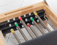 LUMINE Machine de Pilates Reformer Demi-Trapez en Chêne, Portable, Durable, Écologique, Réglable, pour Entraînement et Bien-être, Garantie 3 Ans
