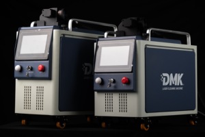 Dmk 300 Wát xung laser làm sạch máy cầm tay hiệu quả cho xe sơn gỗ nhôm thủy tinh nhựa cao su Acrylic PVC uPVC - Product Image 5